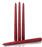 10 Inch Taper Candles Set of 4 - Dripless Taper Candles and Unscented Candlesticks - Perfect as Dinner Candles and Household Candles – Bordeaux Candles