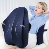 Memory Foam Seat Cushion and Orthopedic Pillow