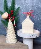 Christmas Cottage Candles | Holiday Decor